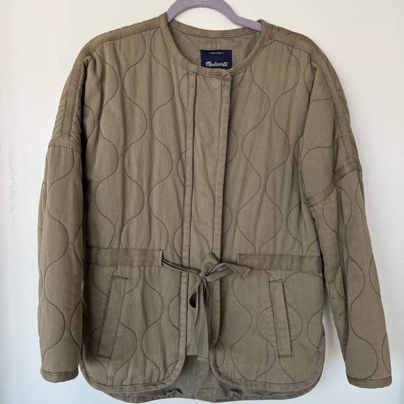 Madewell quilted jacket with draw-string - Picture 4 of 6